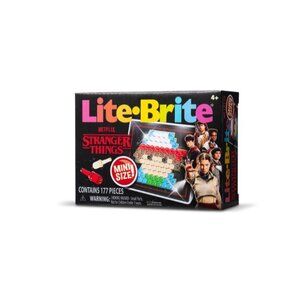 Lite-Brite Stranger Things Mini Size 177-Piece Set Netflix Edition